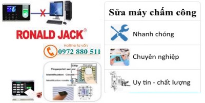 Sua chua may cham cong Ronald Jack tai di an 