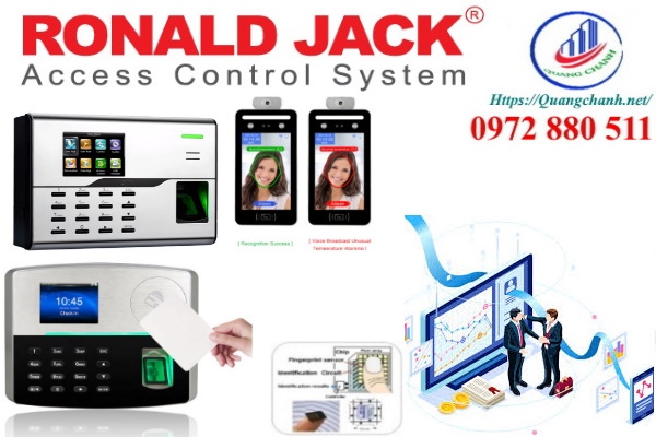 Chuyen lap may cham cong ronald jack