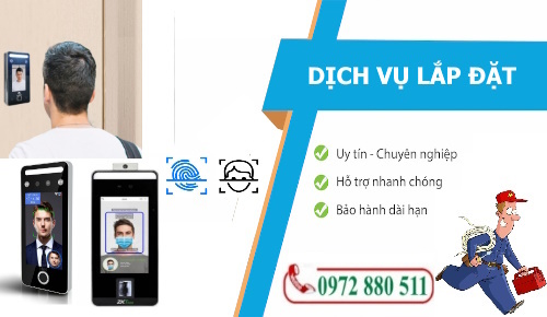 Dịch vụ lắp đặt máy chấm công tại Tân Long, Tây Ninh