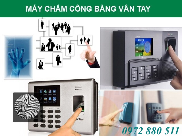 may cham cong van tay